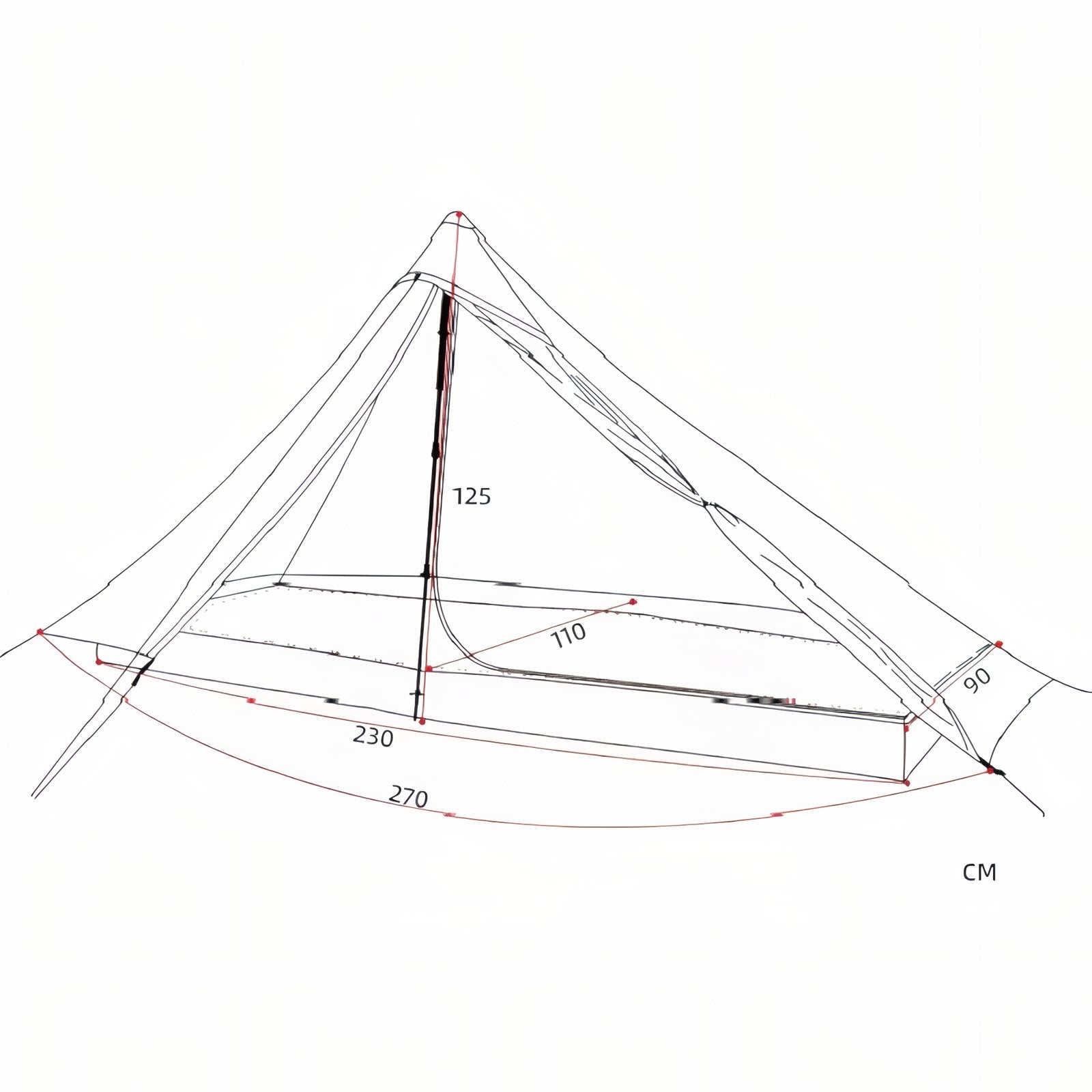 Tente Tipi Randonnee