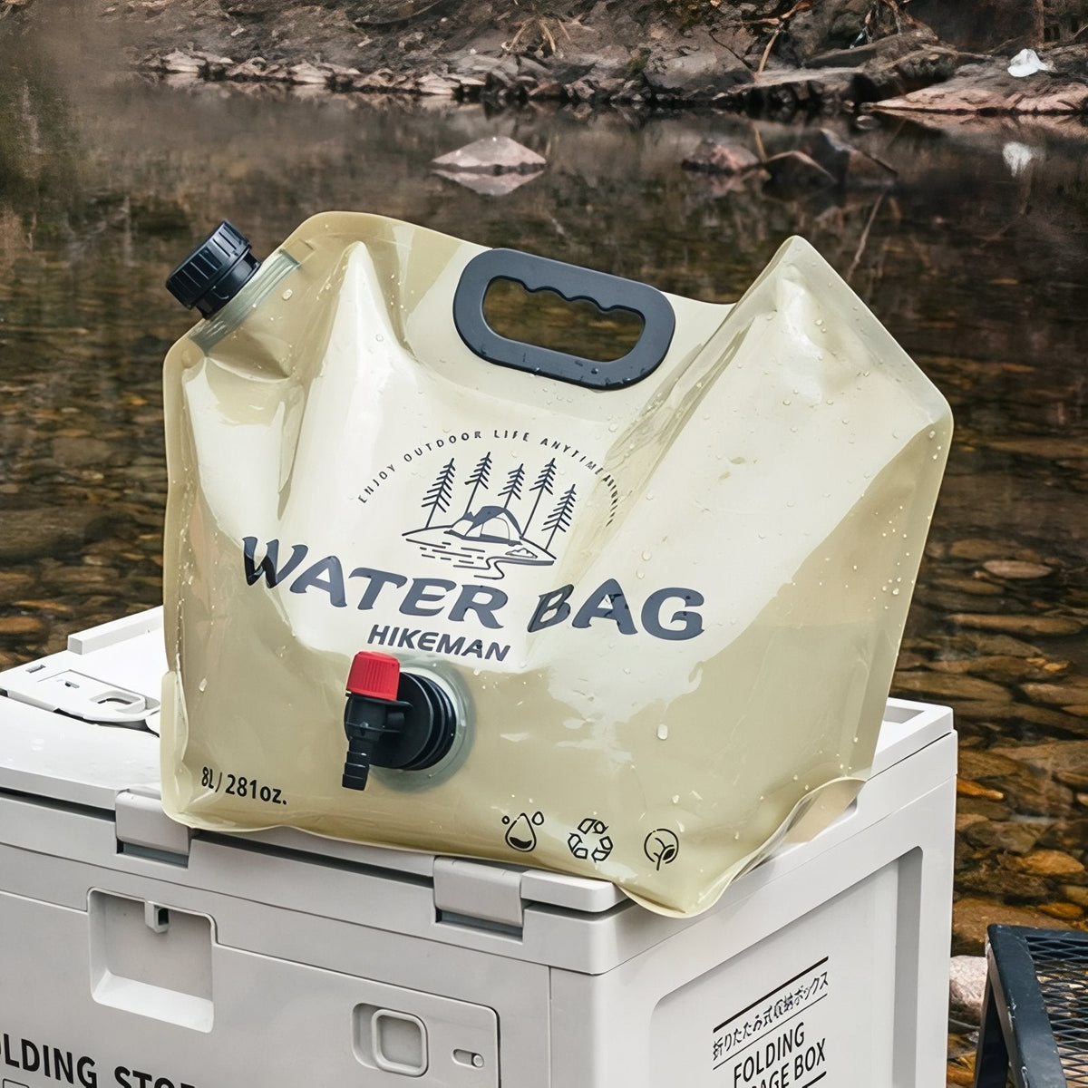 Réservoir D'Eau Pliable 8L 6