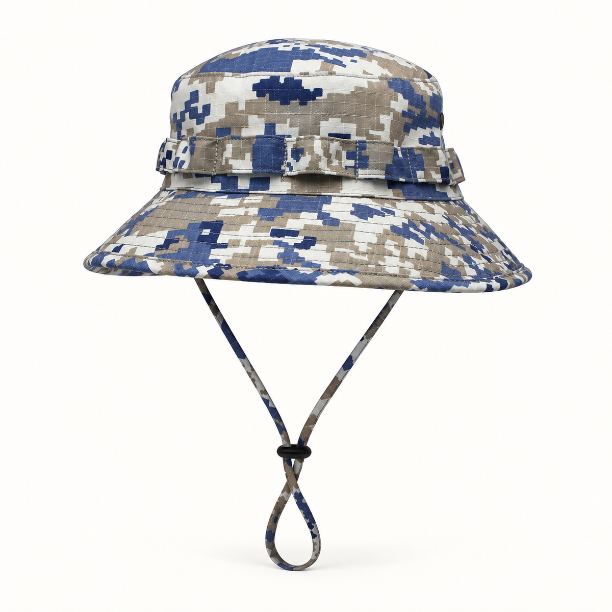 Bob de pluie homme bleu camouflage – vue principale
