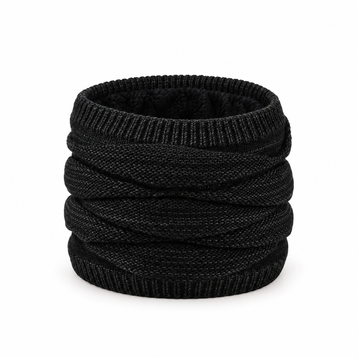 Bonnet ski homme noir – tour de cou seul
