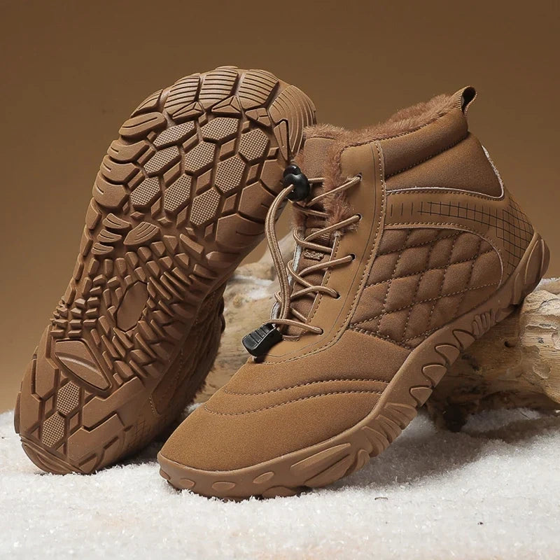 Botte De Randonnée Beige