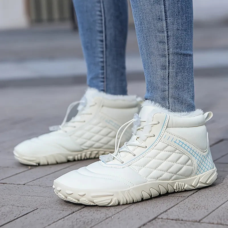 Botte De Randonnée Beige
