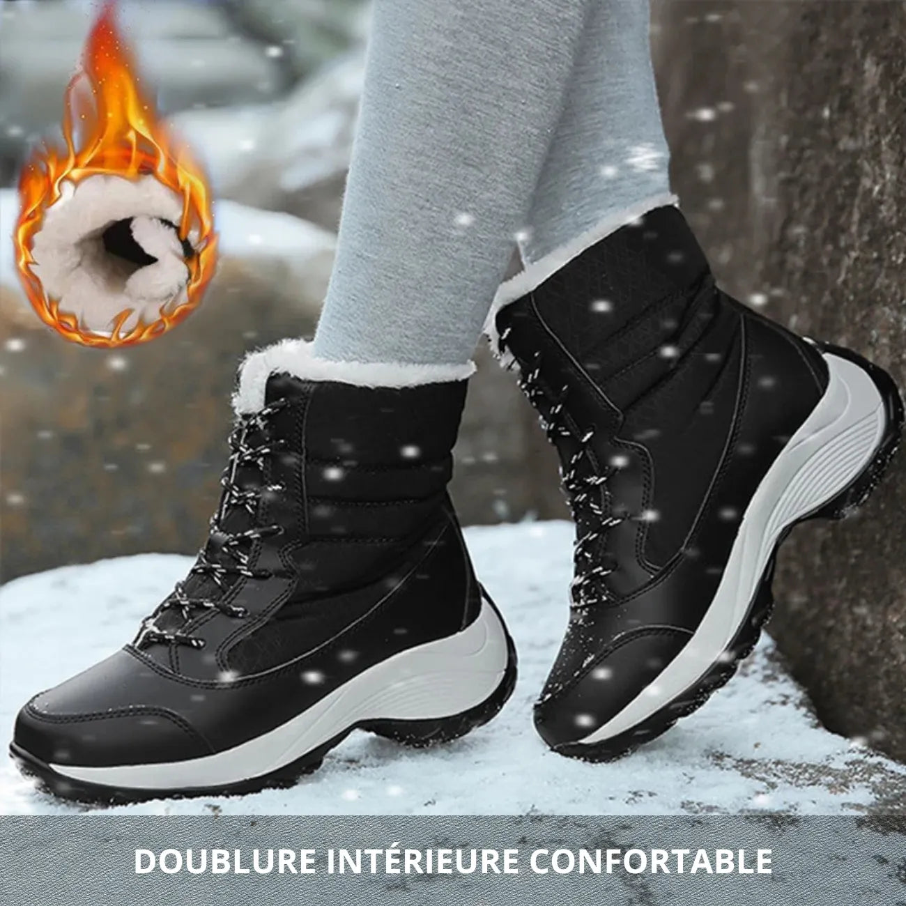 Botte de Randonnée Fourré Femme 6