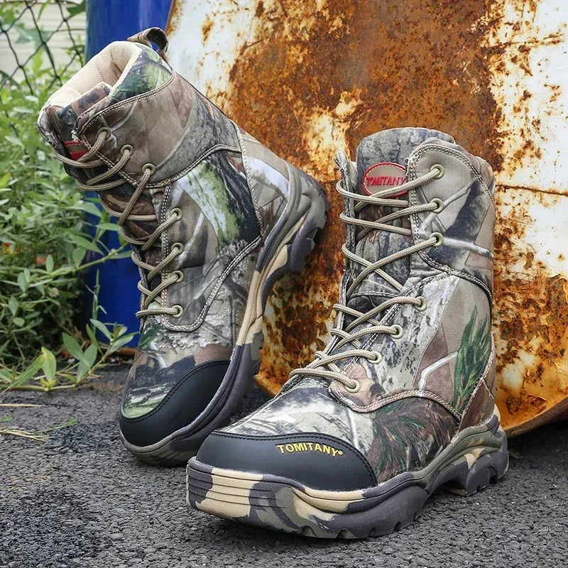 Bottes Randonnée Cuir Homme
