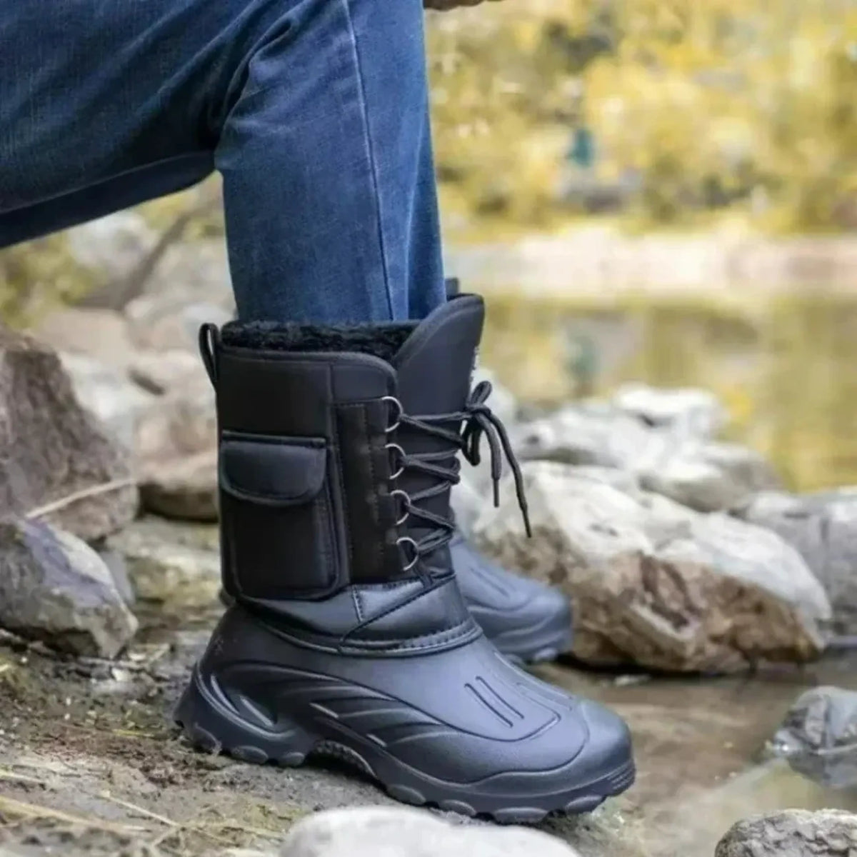 Bottes Randonnée Neige Homme