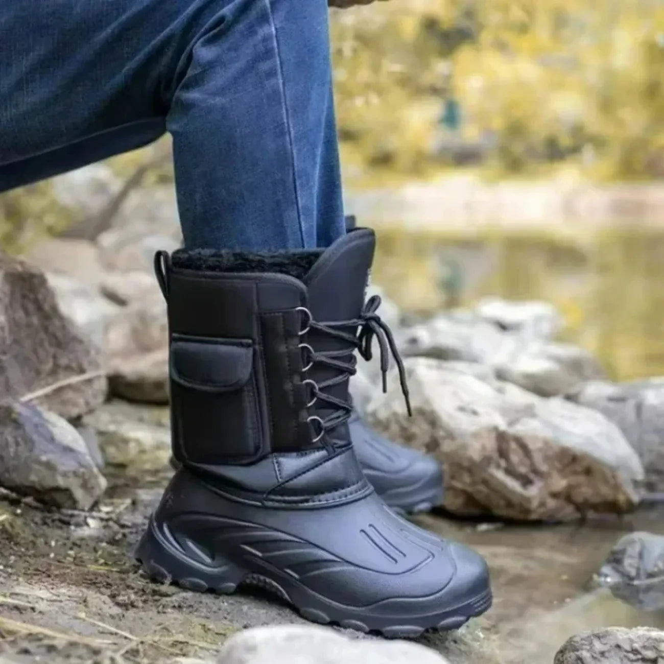 Bottes Randonnée Neige Homme 3
