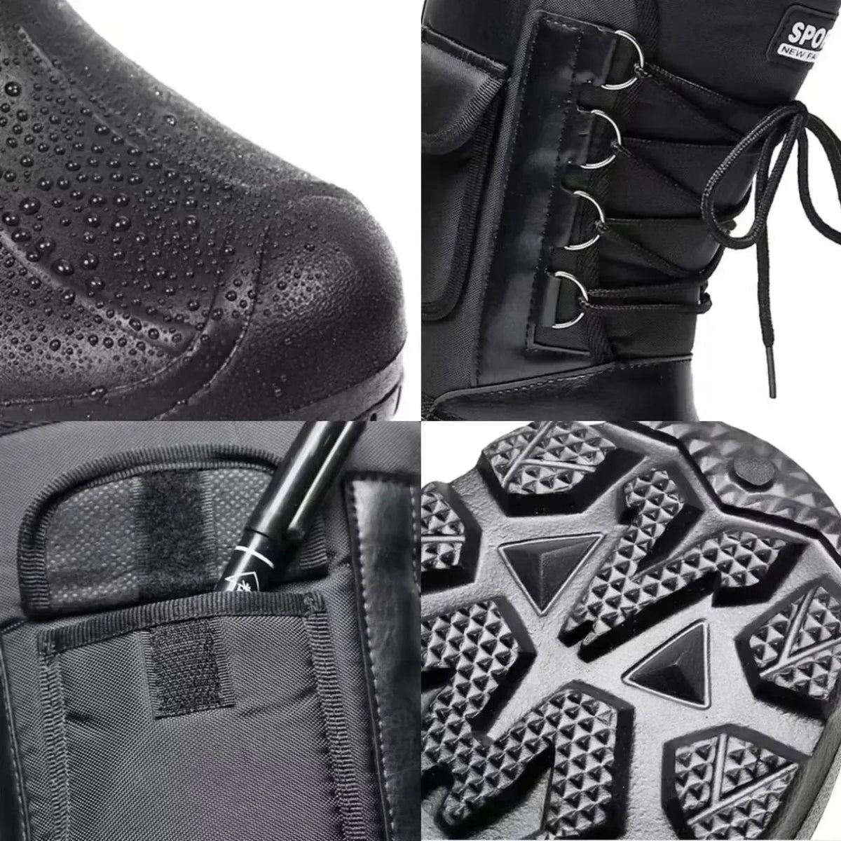 Bottes Randonnée Neige Homme