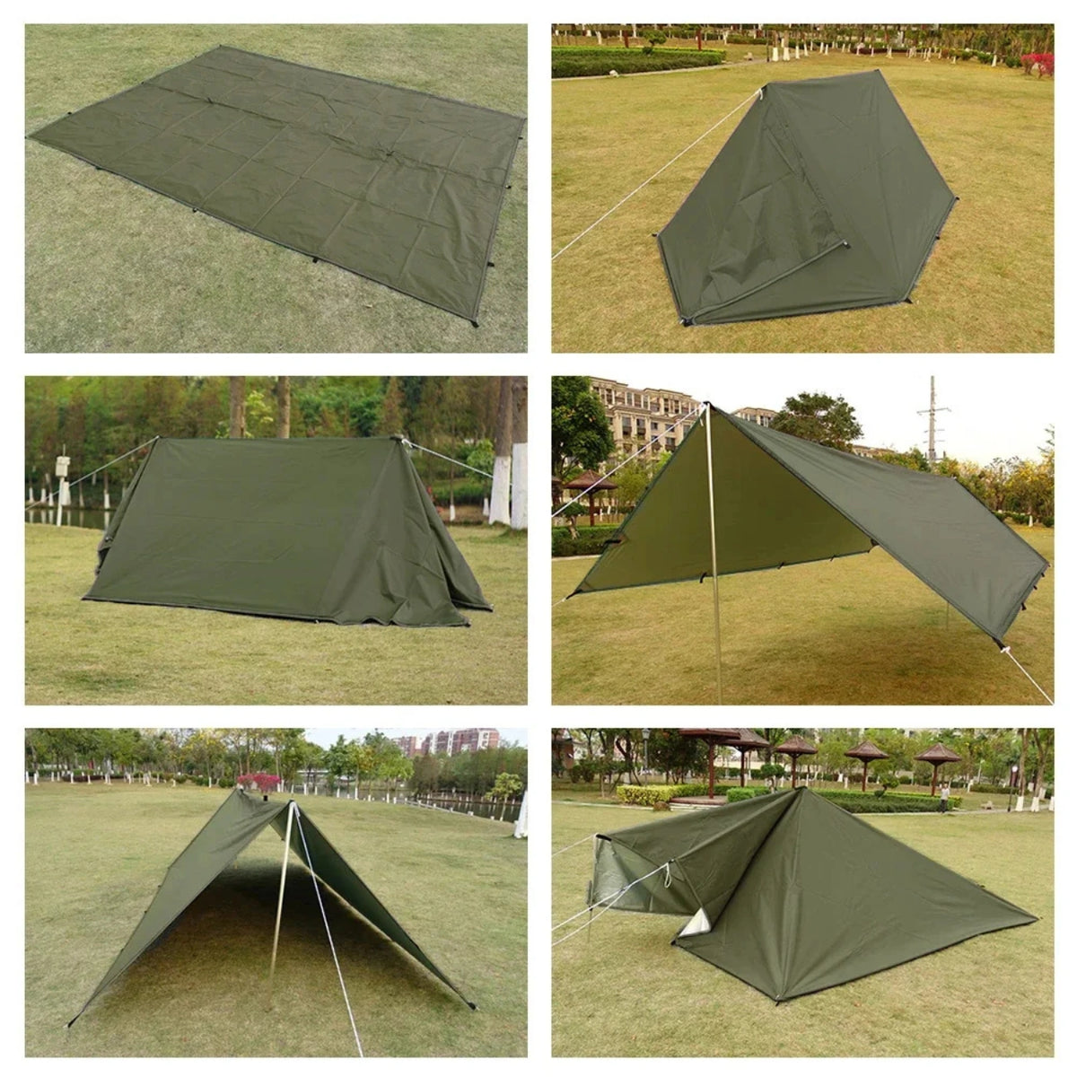 Bushcraft Tarp 7