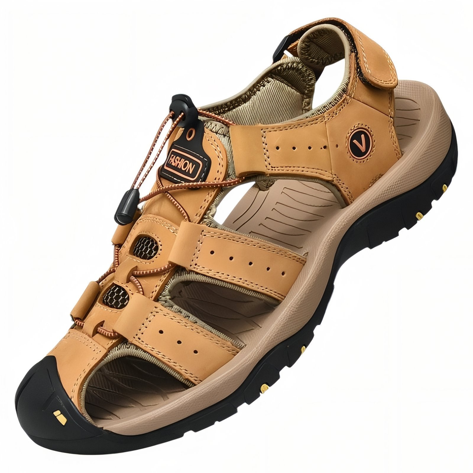 Sandales Randonnée Homme Kaki
