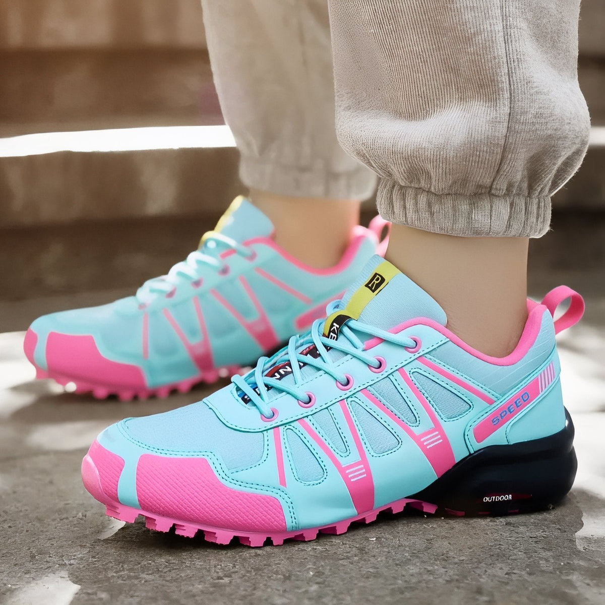 Chaussure De Randonnée Bleu 2
