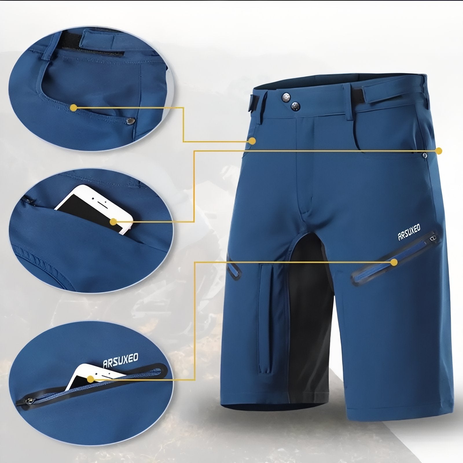 Pantacourt Homme Randonnée