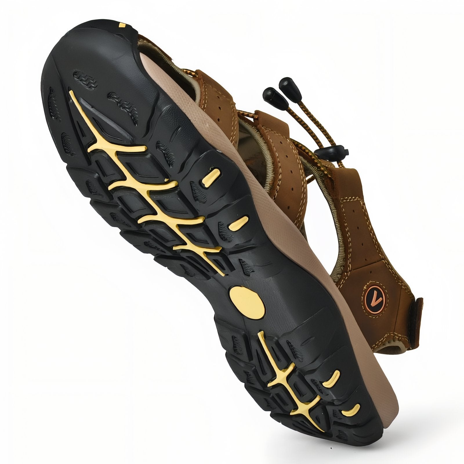 Sandales Randonnée Homme Kaki