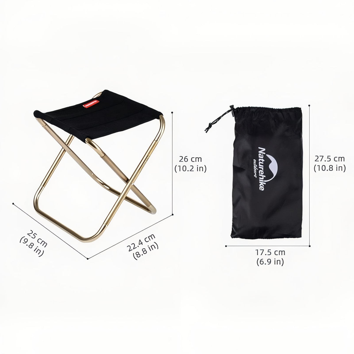 Tabouret Pliant Ultra Léger 3