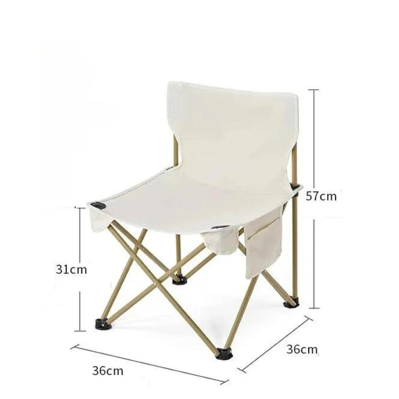 Chaise Camping Pliante Aluminium 6