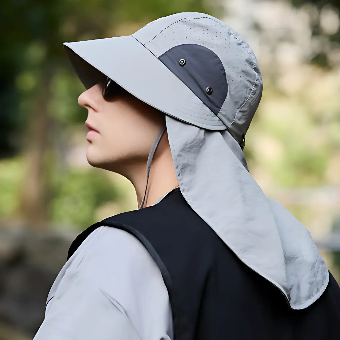 Chapeau Kaki Randonnée Homme