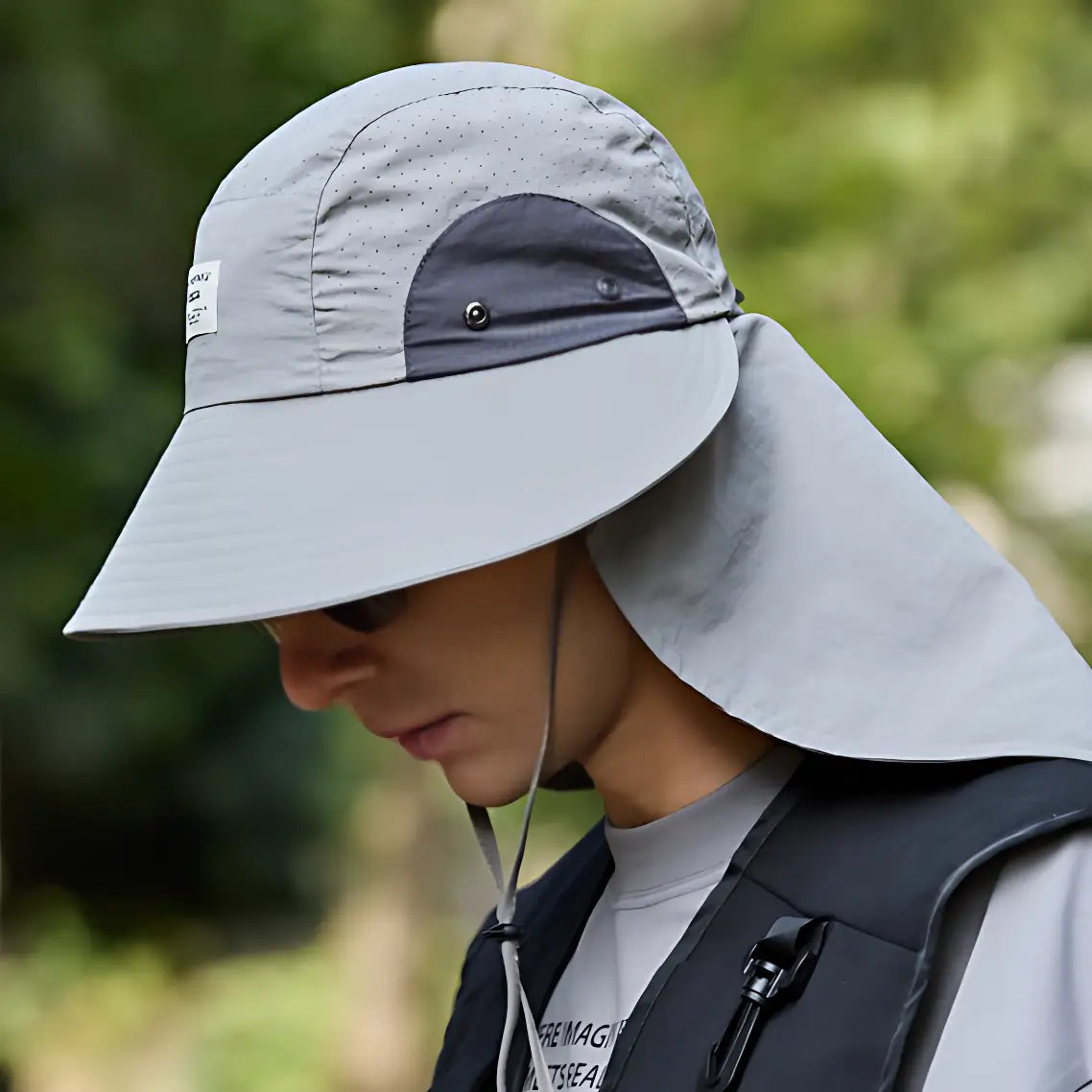 Chapeau Kaki Randonnée Homme