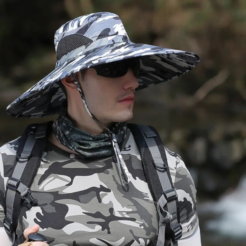 Chapeau Randonnée Camouflage
