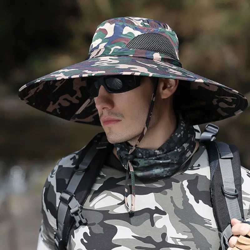 Chapeau Randonnée Camouflage