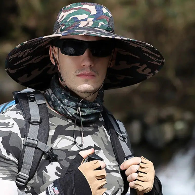 Chapeau Randonnée Camouflage