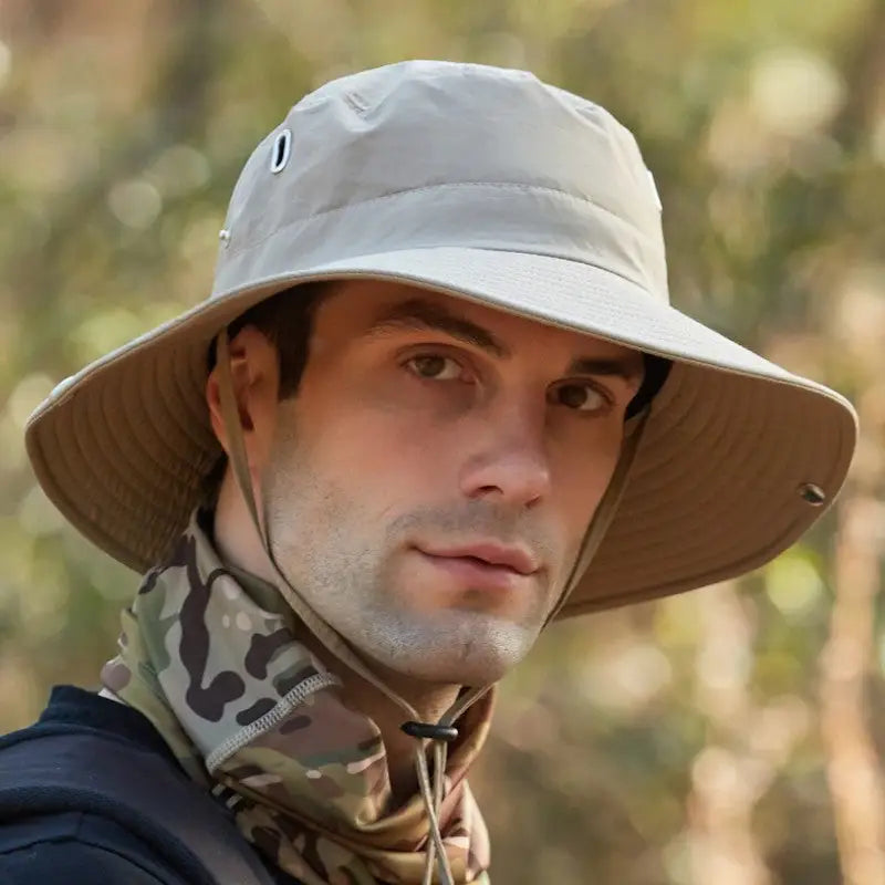 Chapeau De Randonnée Australien Anti Uv