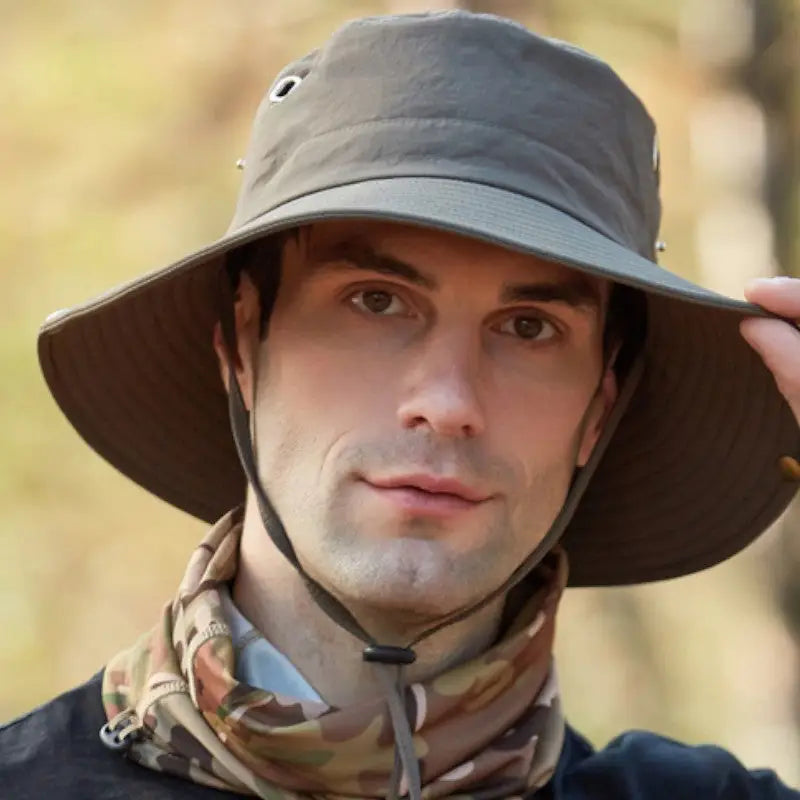 Chapeau De Randonnée Australien Anti Uv