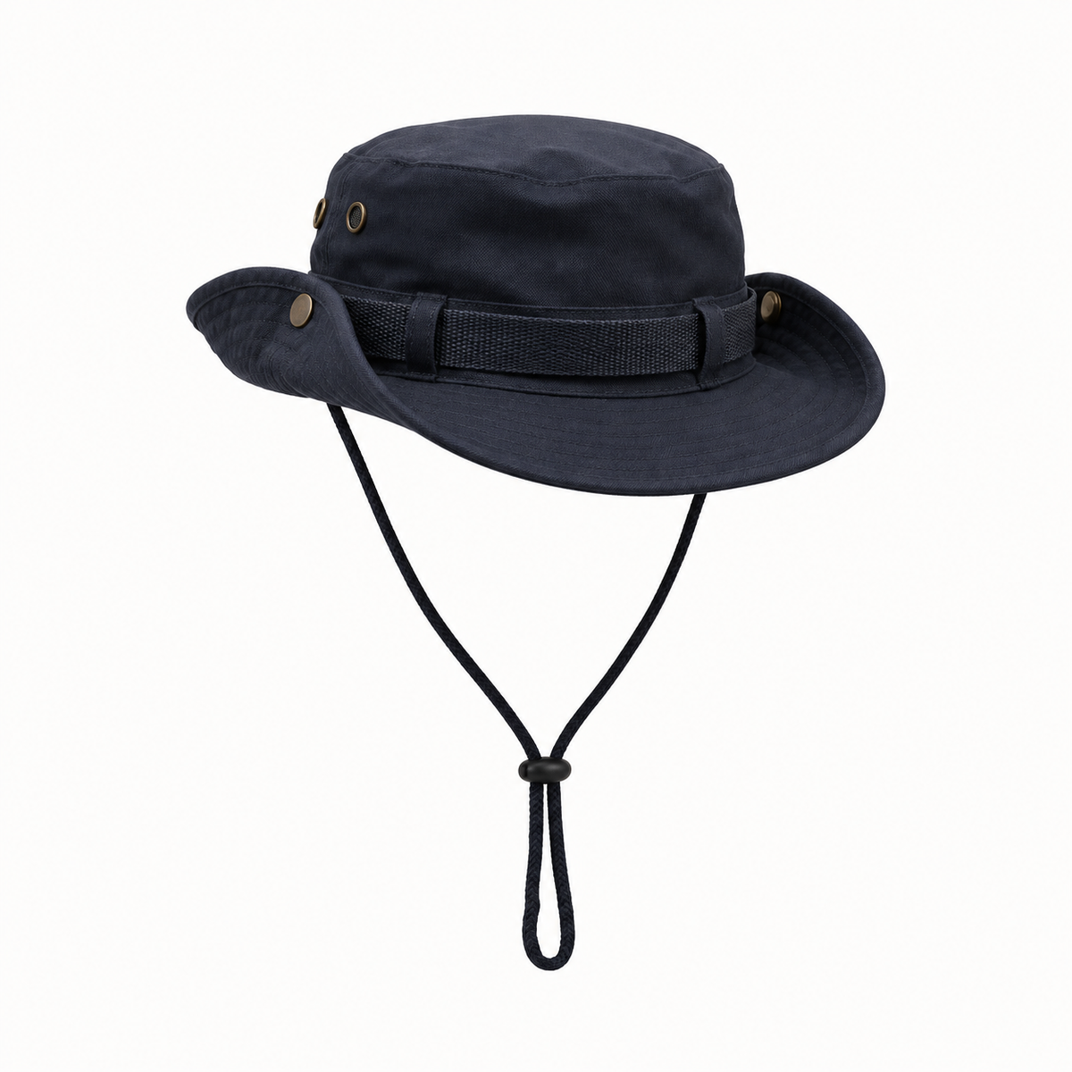 Chapeau hiver homme bleu marine – bord relevé