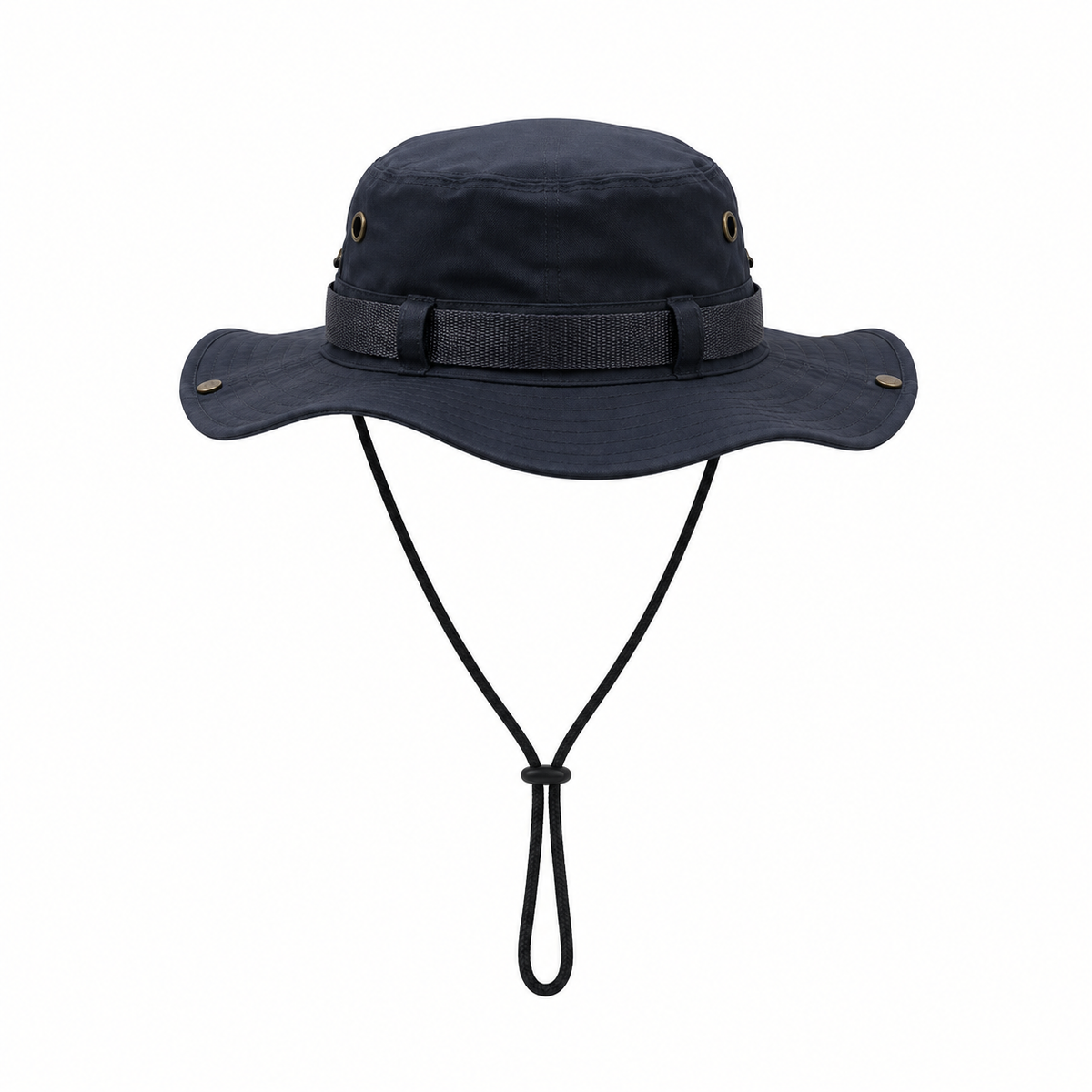 Chapeau hiver homme bleu marine – vue arrière
