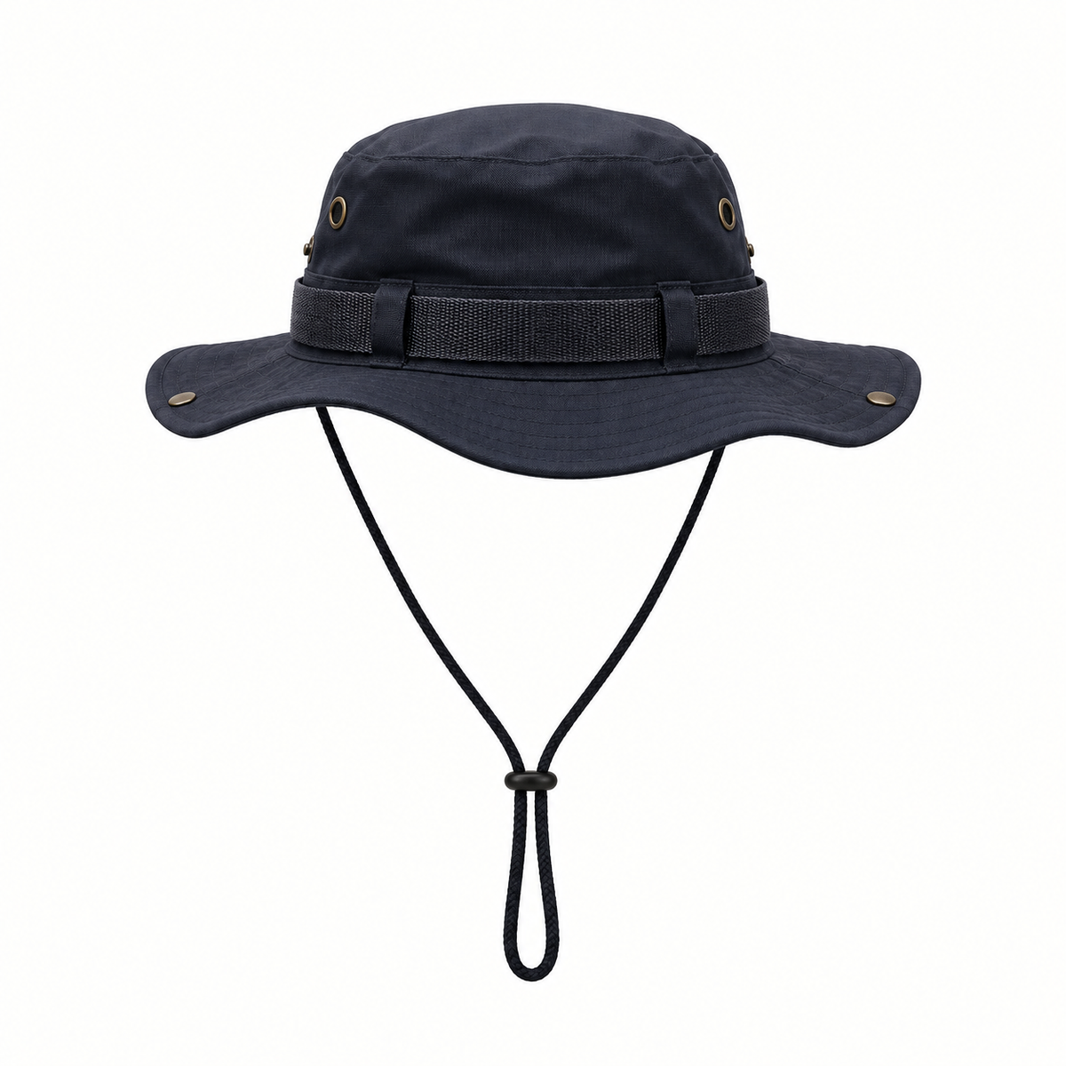 Chapeau hiver homme bleu marine – vue de face