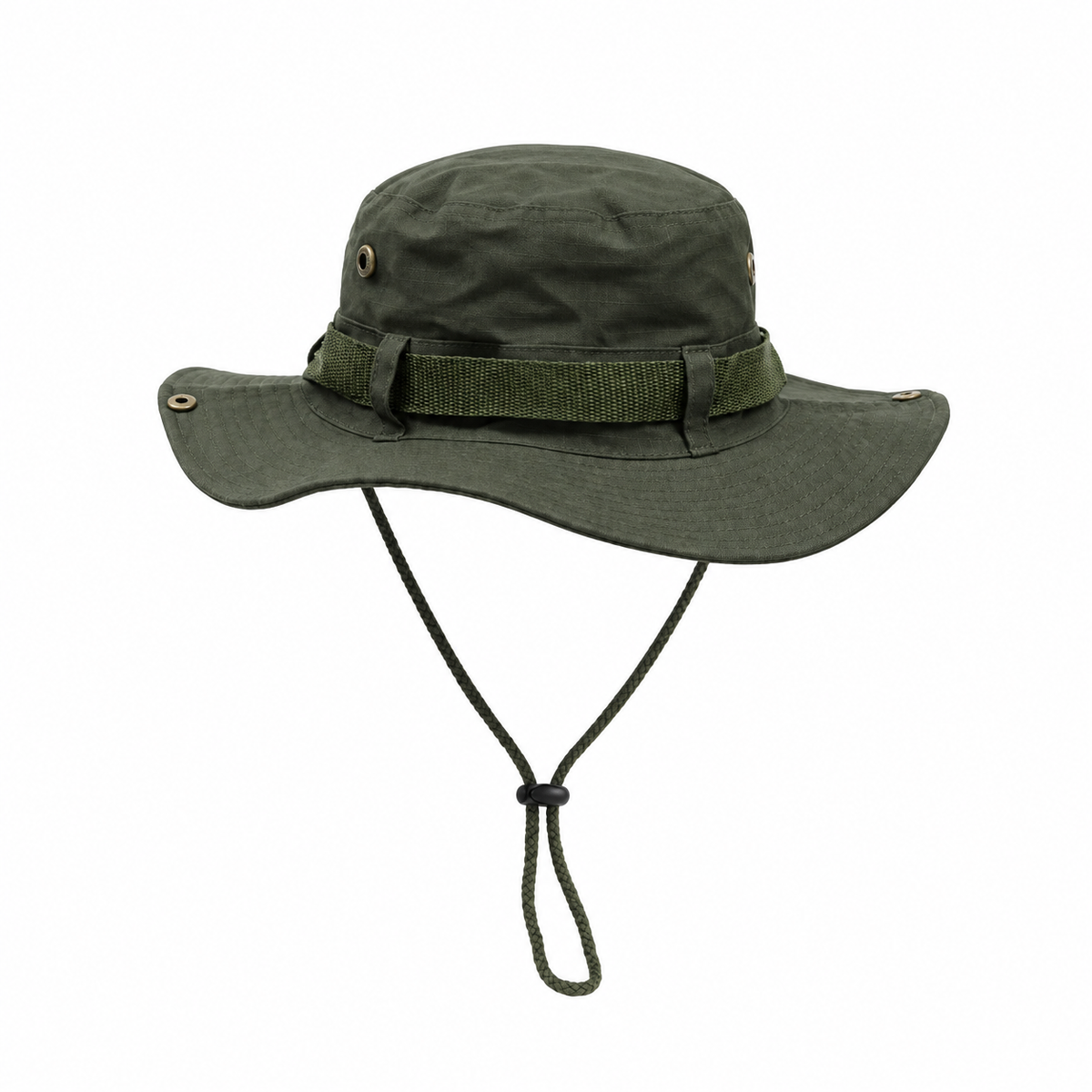 Chapeau hiver homme vert – packshot