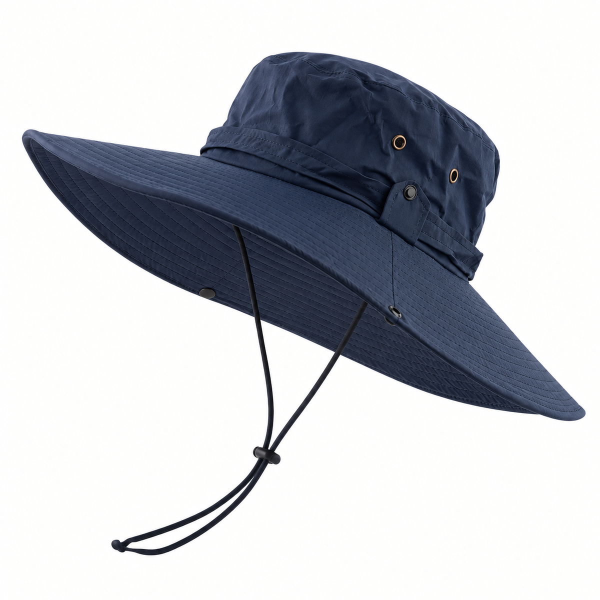 Chapeau de randonnee impermeable marine packshot