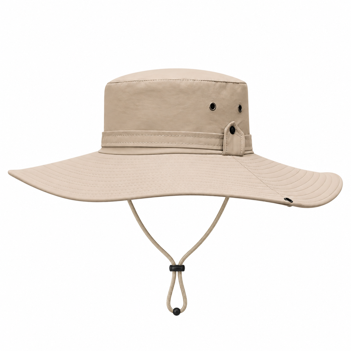 Chapeau explorateur beige profil – vue produit