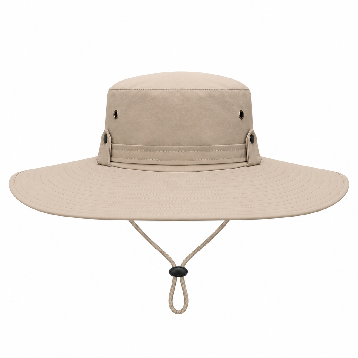 Chapeau explorateur beige vue arriere – vue produit