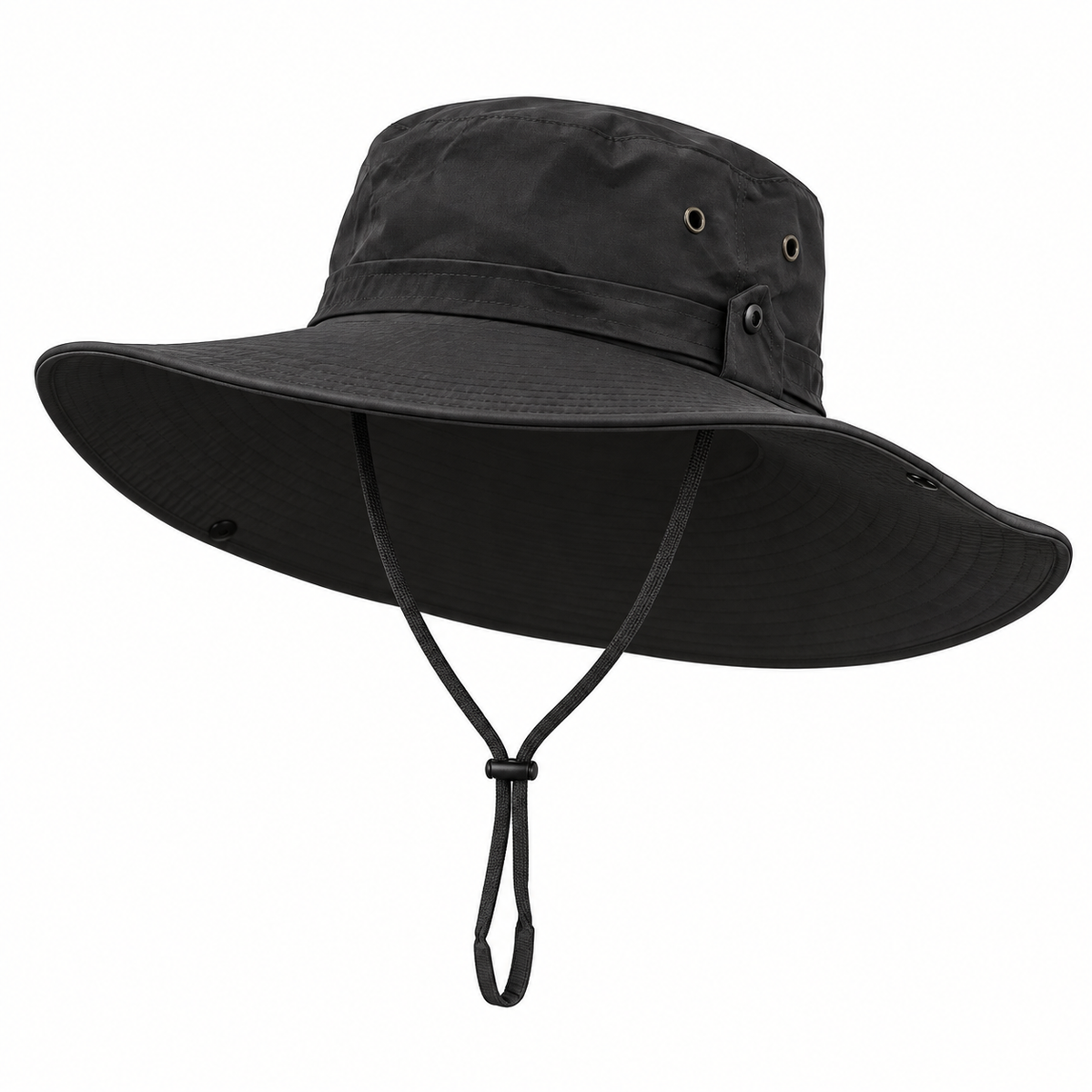 Chapeau explorateur noir packshot – vue produit