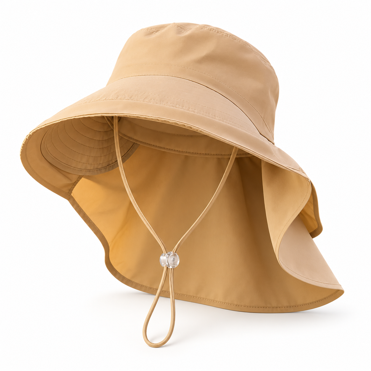 Chapeau femme randonnée marron – vue dessous