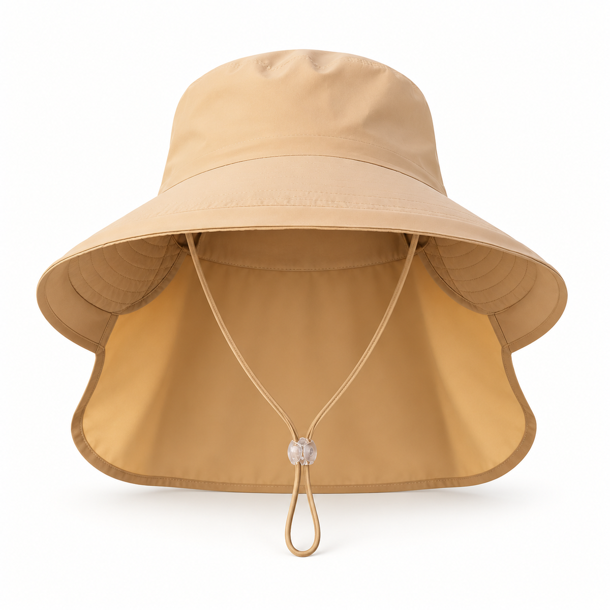 Chapeau femme randonnée marron – vue frontale