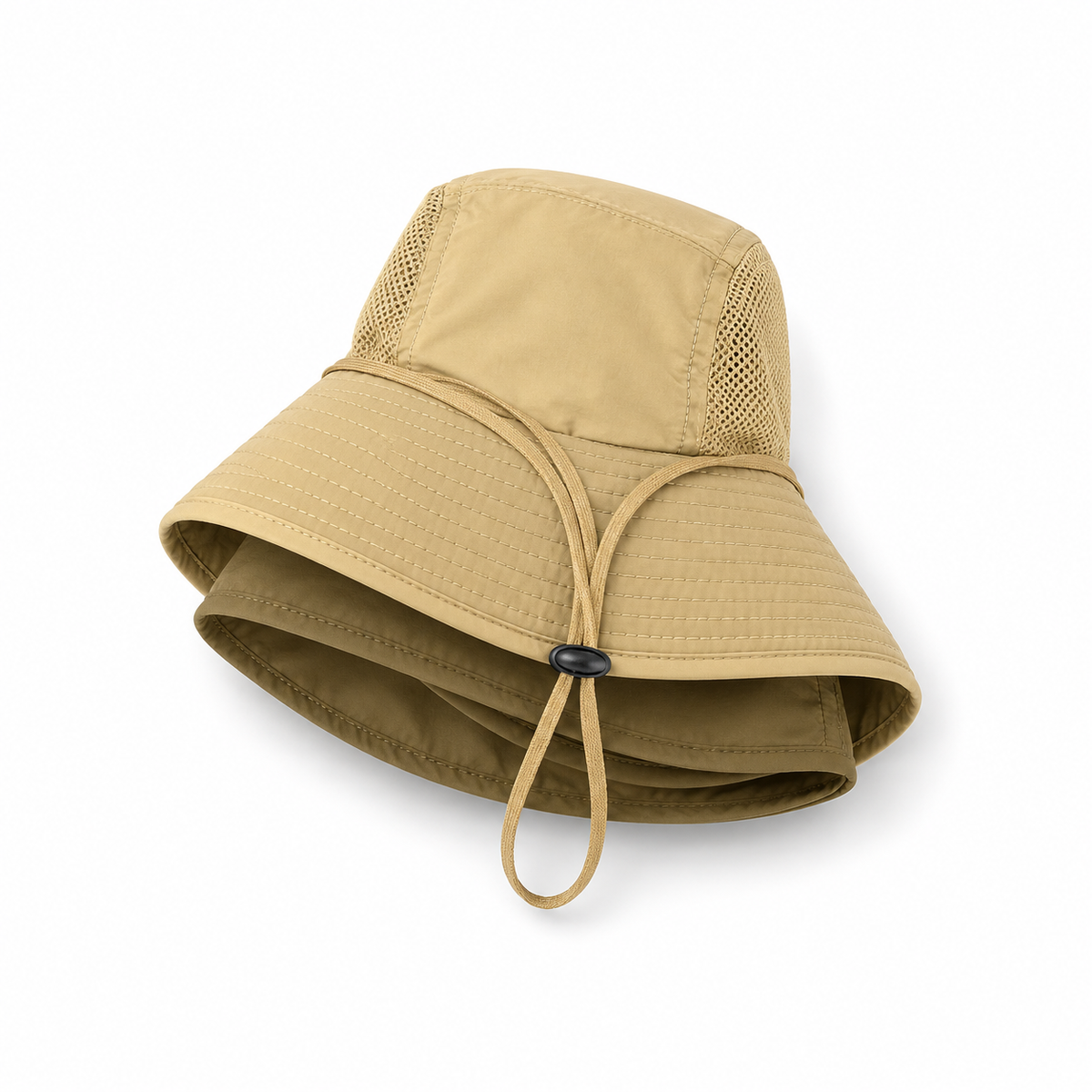Chapeau léger randonnée protection nuque – plié compact