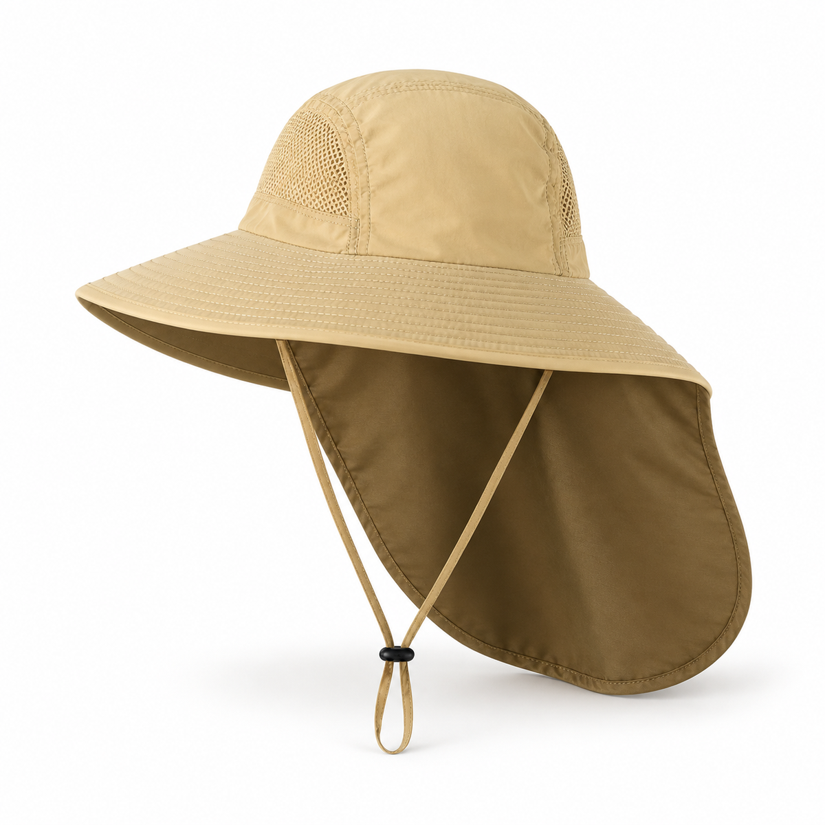 Chapeau léger randonnée protection nuque – vue arrière
