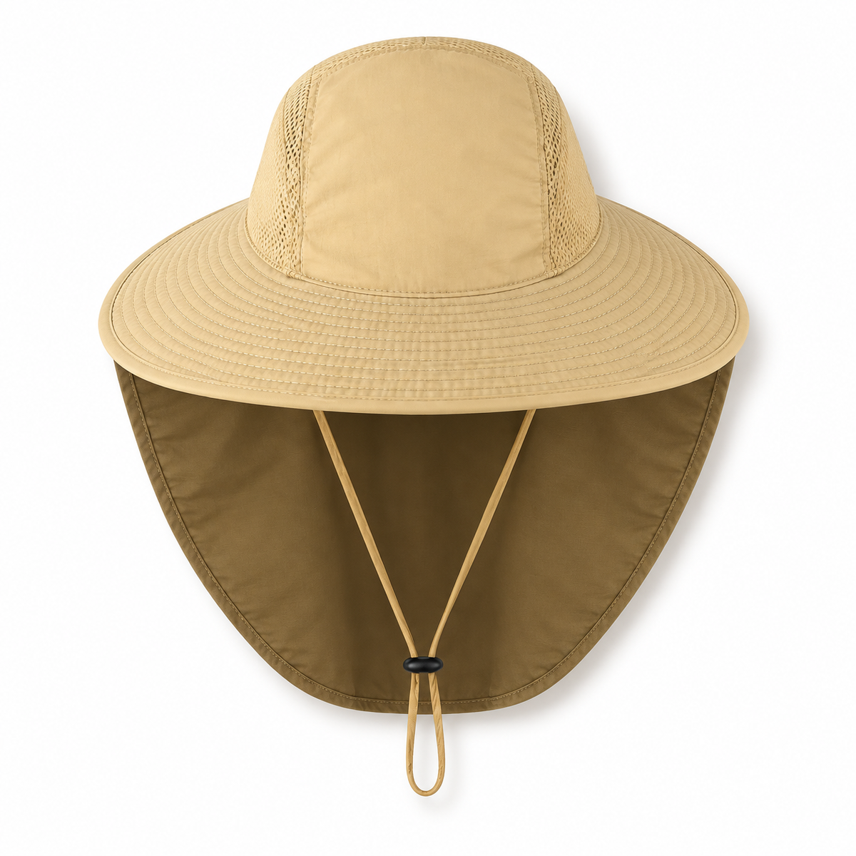 Chapeau léger randonnée protection nuque – vue dessus
