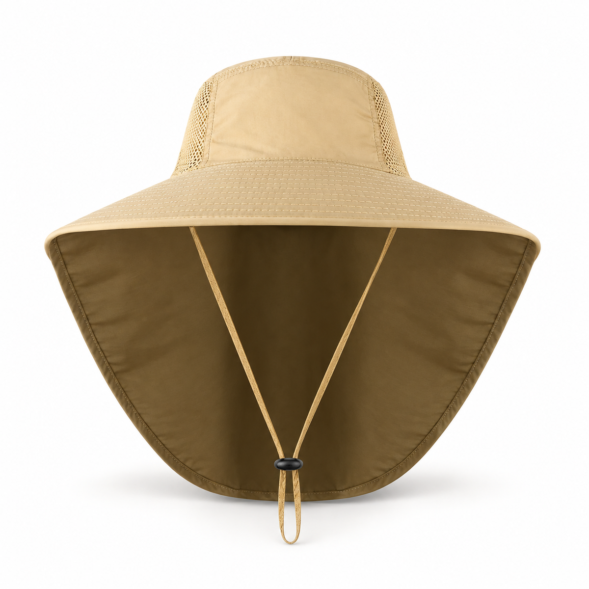 Chapeau léger randonnée protection nuque – vue frontale