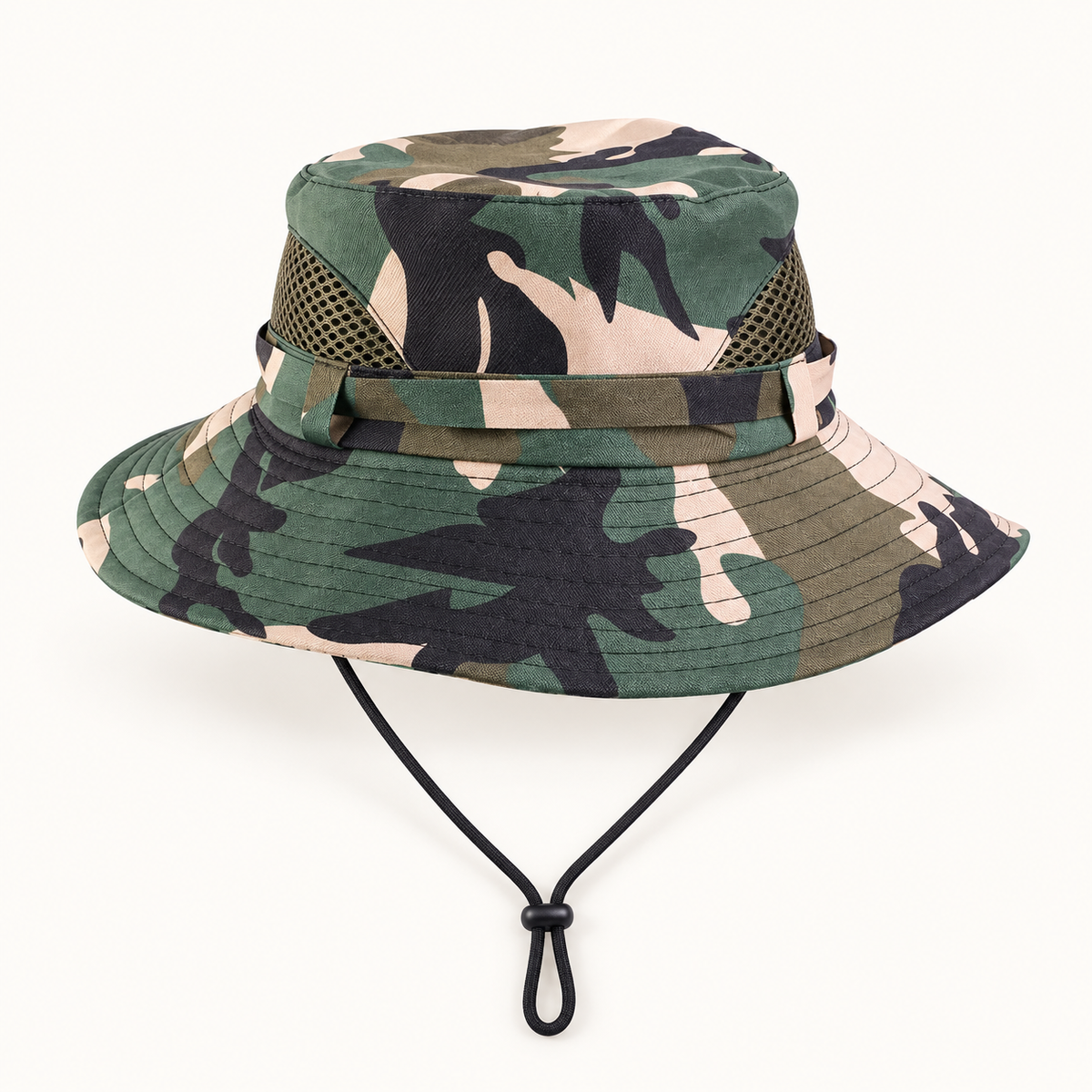 Chapeau randonnée enfant – ventilation et boucle
