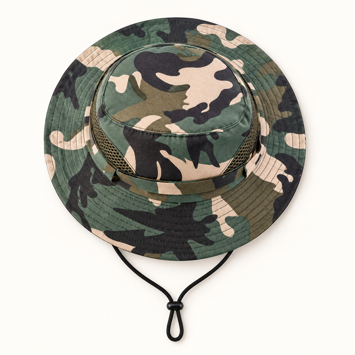 Chapeau randonnée enfant – vue dessus