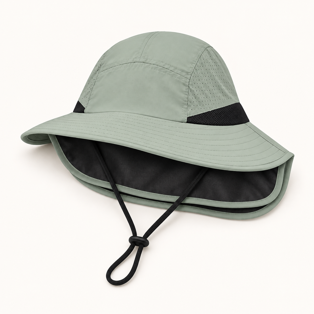 Chapeau randonnée protège nuque – plie compact