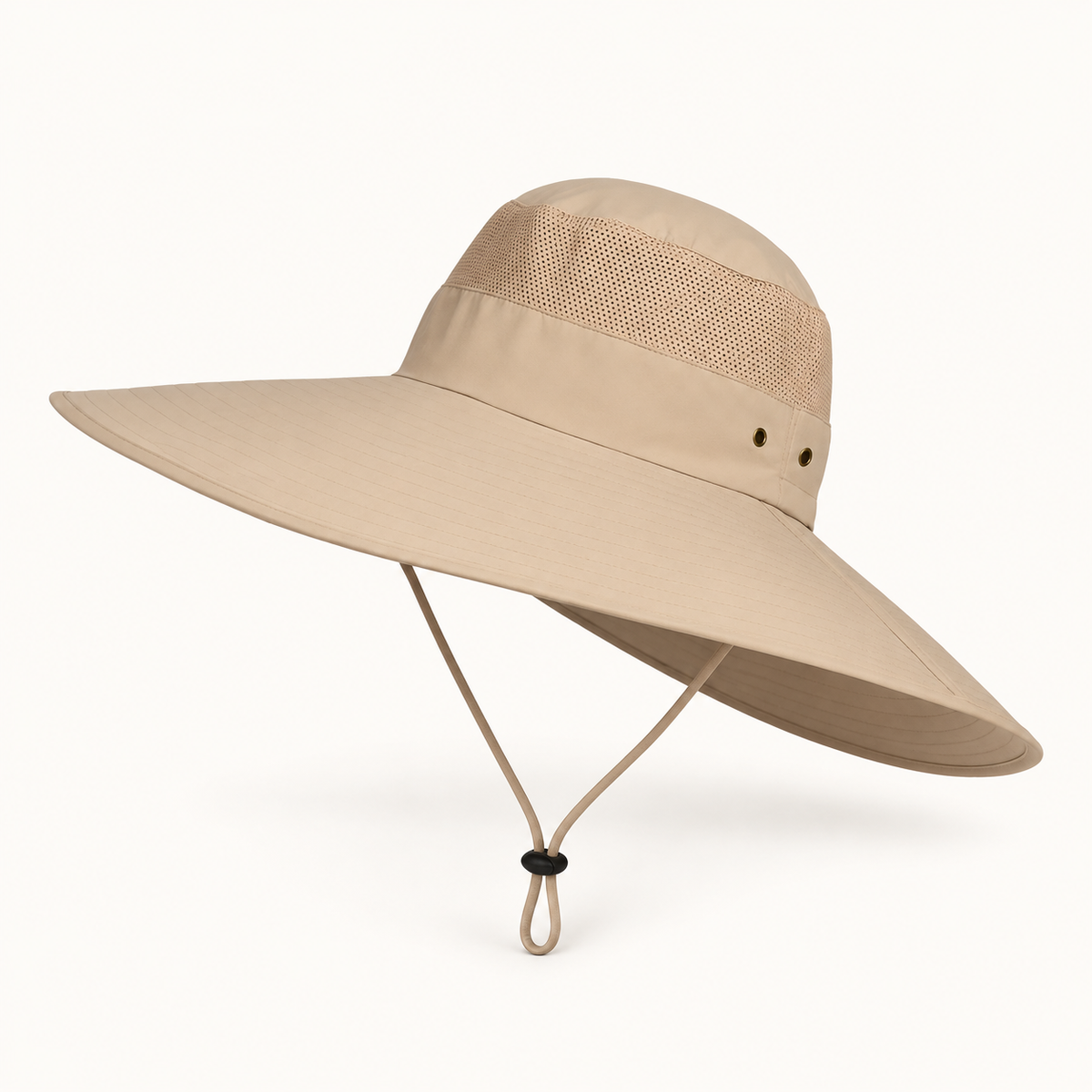 Chapeau randonnée vent – detail ventilation