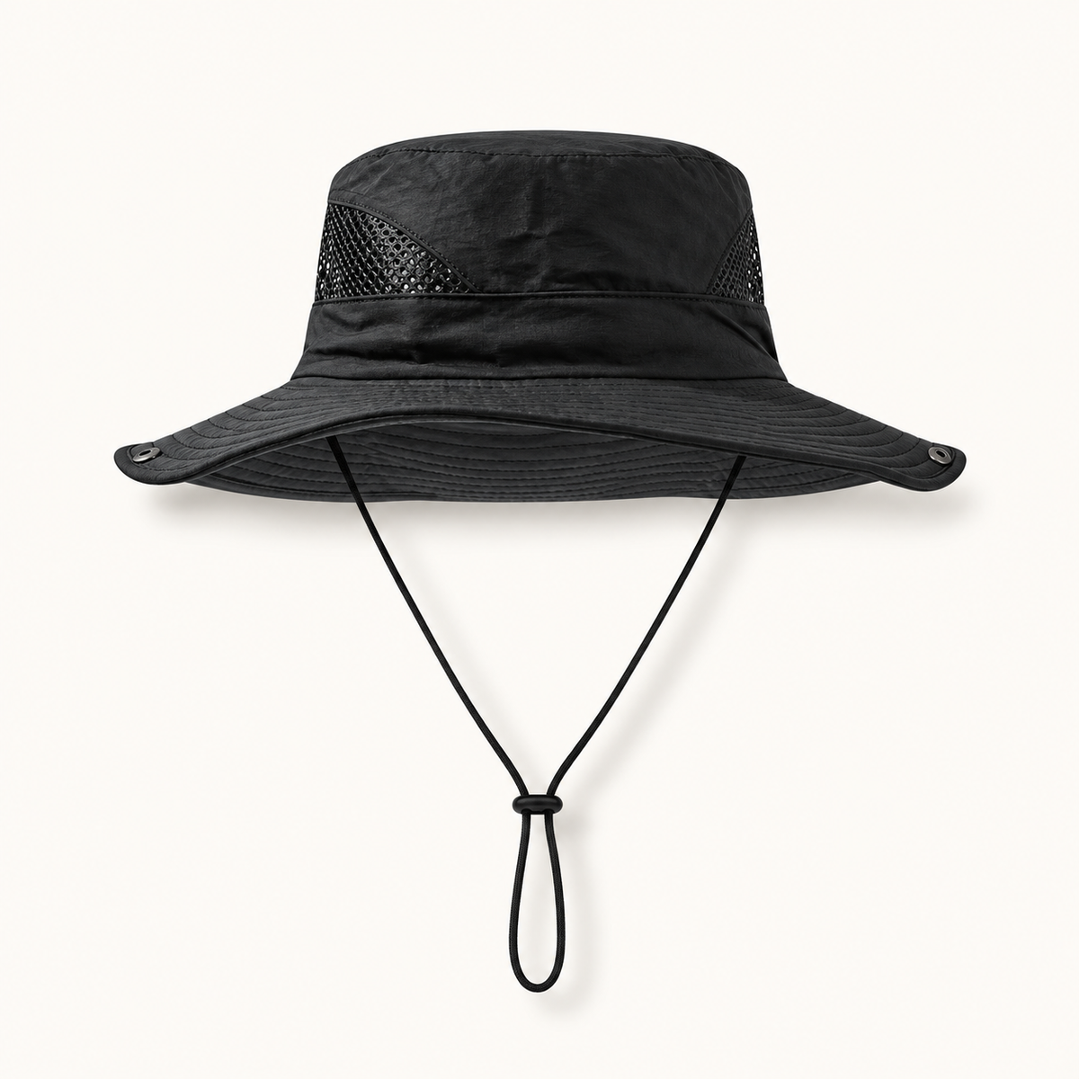 Chapeau soleil randonnée – packshot noir
