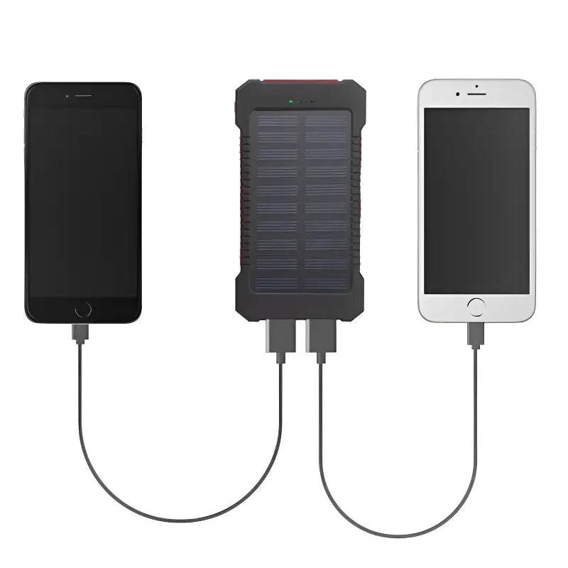 Chargeur Solaire Avec Lampe Pour Randonnée