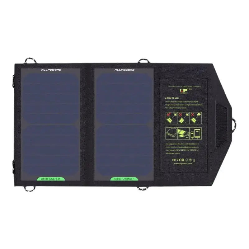 Chargeur Solaire Pliable Randonnée