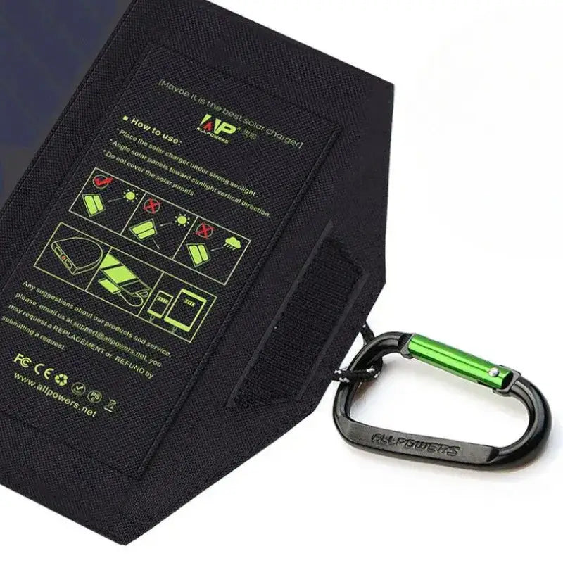 Chargeur Solaire Pliable Randonnée