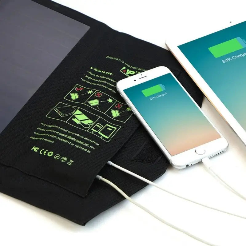 Chargeur Solaire Pliable Randonnée