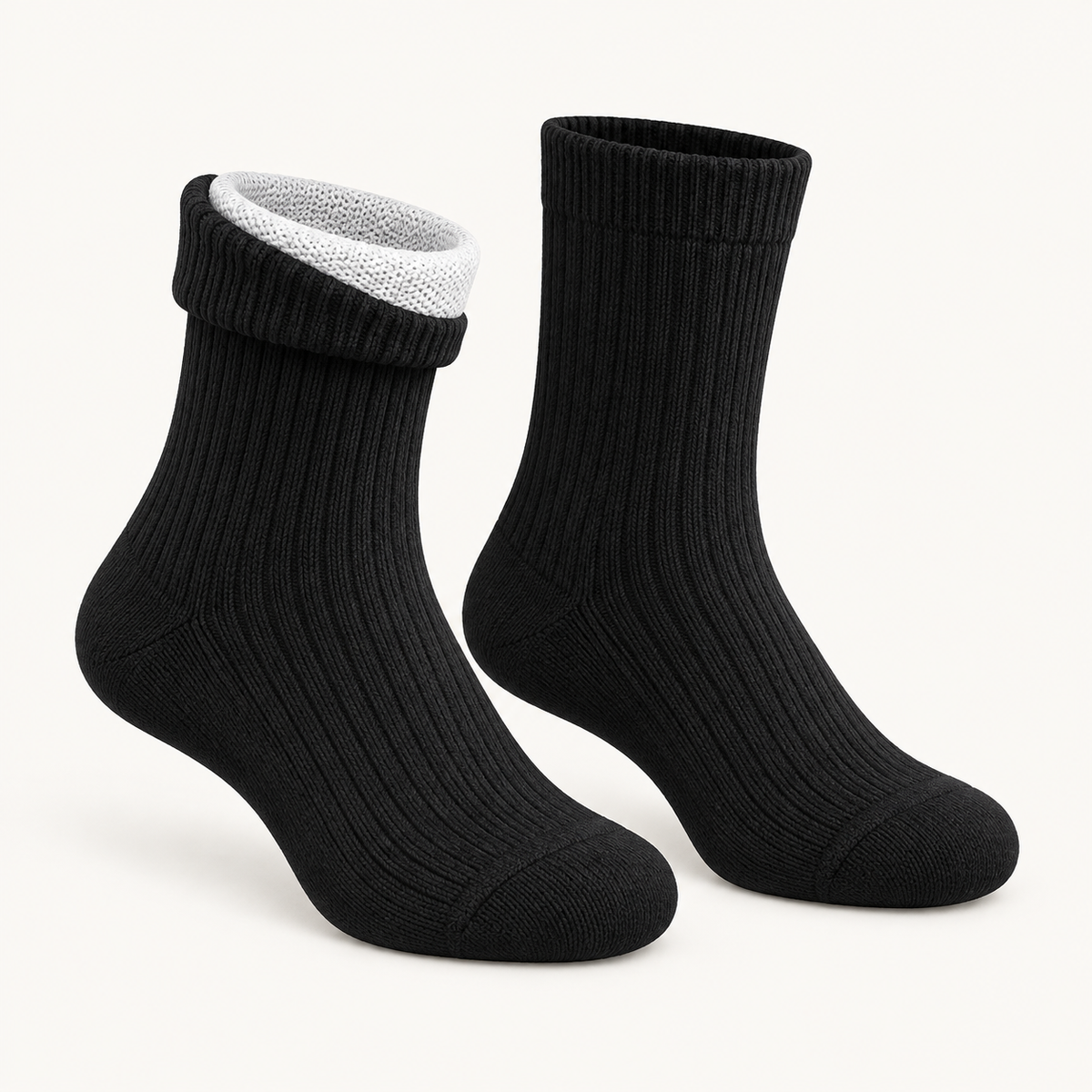 Chaussettes imperméables randonnée – construction noir
