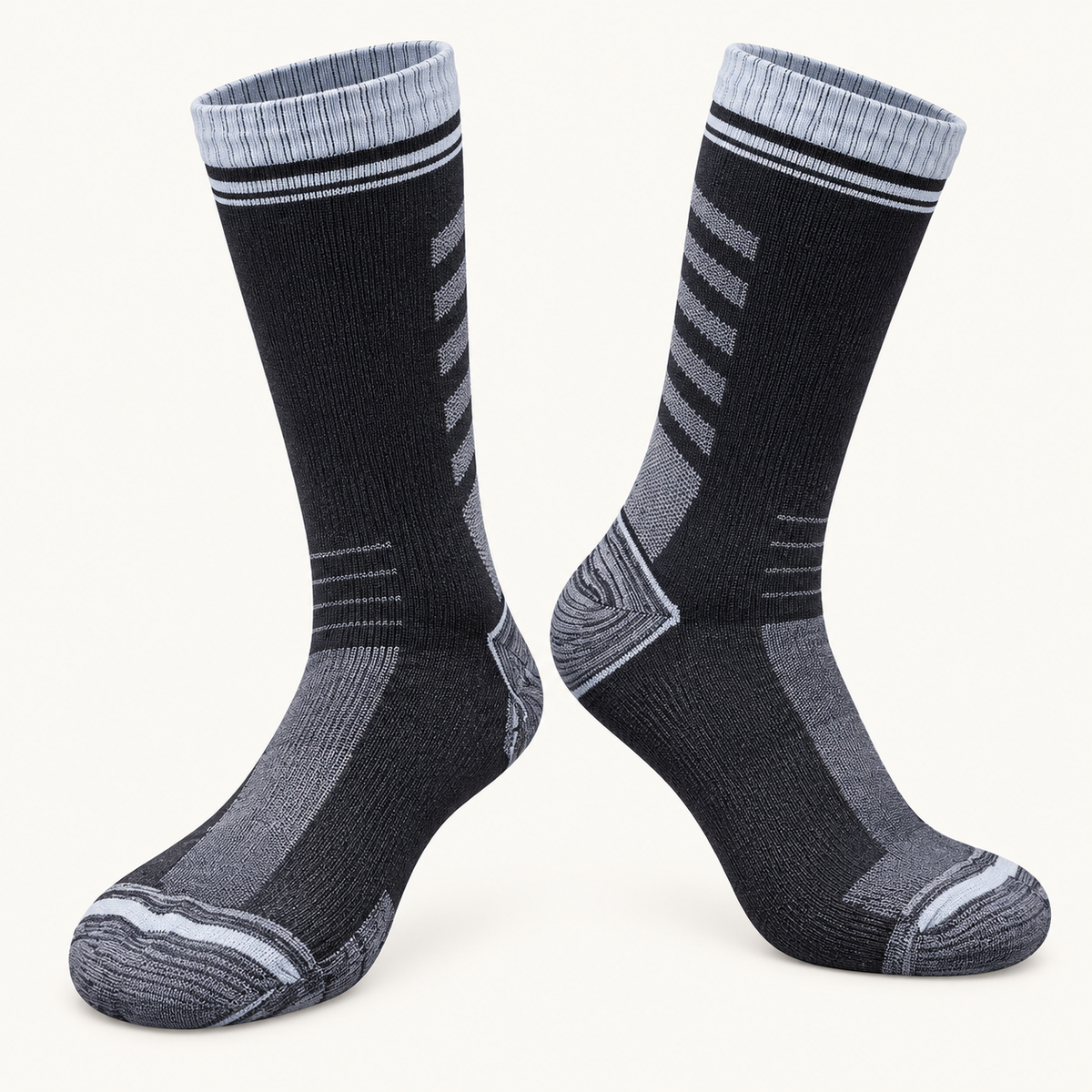 Chaussettes imperméables randonnée – detail gris